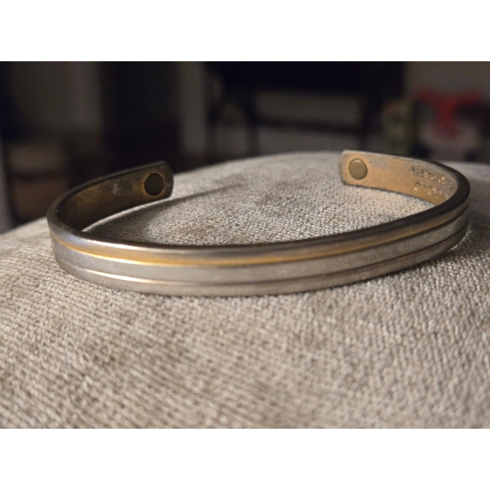 Magnawrist 24k Electroplate Bracelet Sz Large Vintage